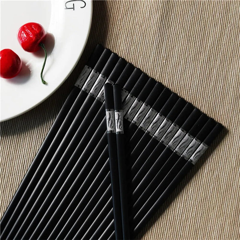 Japanese silver chopsticks (set of 10)