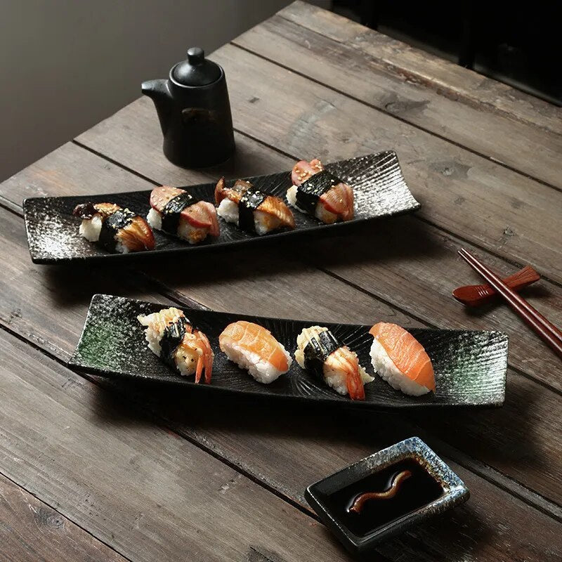 Japanese sushi plate