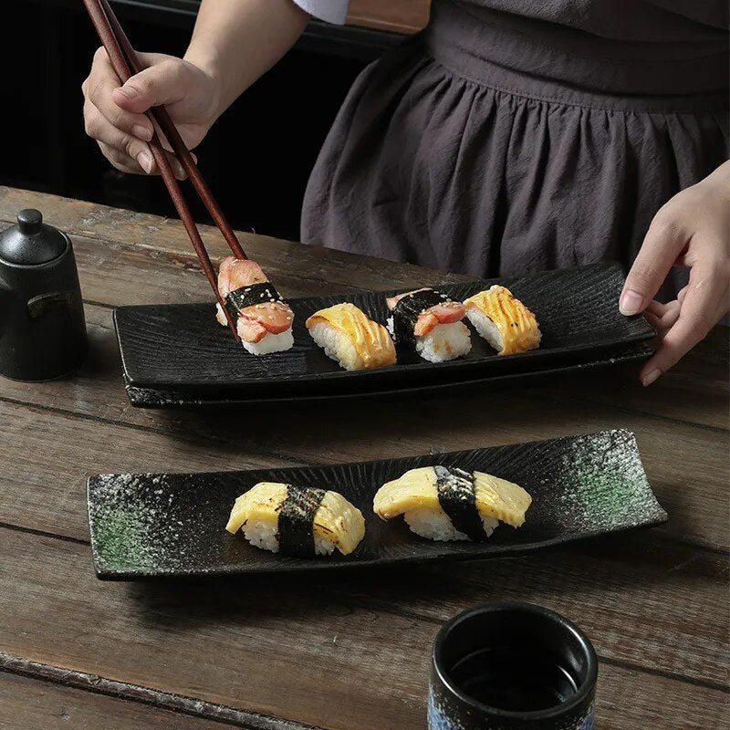 Japanese sushi plate