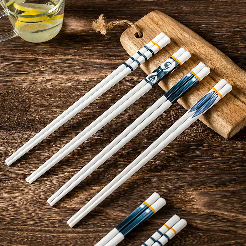 Japanese ceramic chopsticks (set of 4)