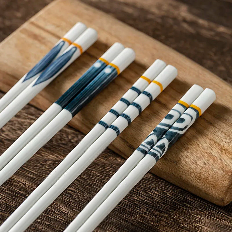 Japanese ceramic chopsticks (set of 4)