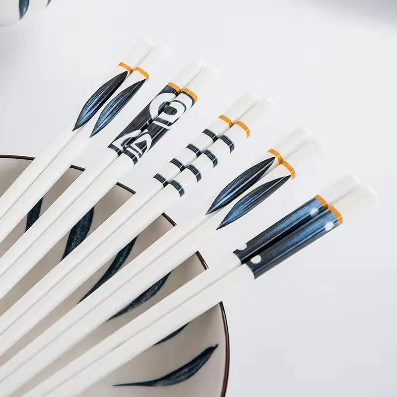 Japanese ceramic chopsticks (set of 4)