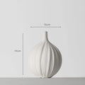 Japanese vase white design