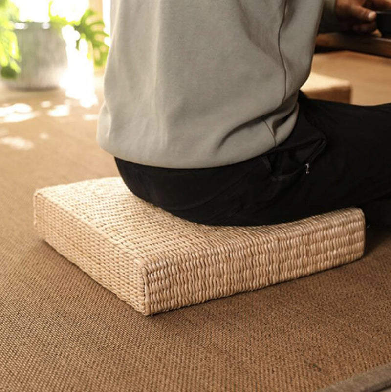 Square Japanese Futon in tatami