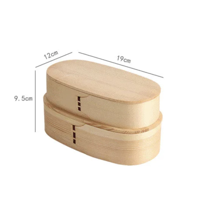 Floor wooden bento box