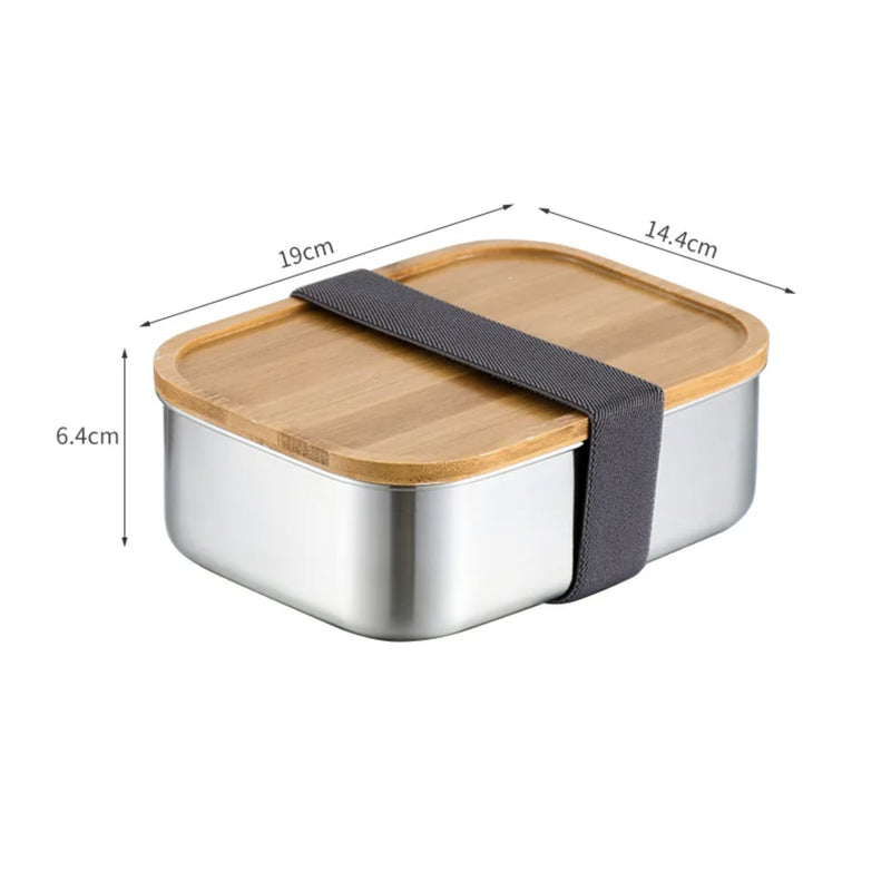 Stainless steel bento box