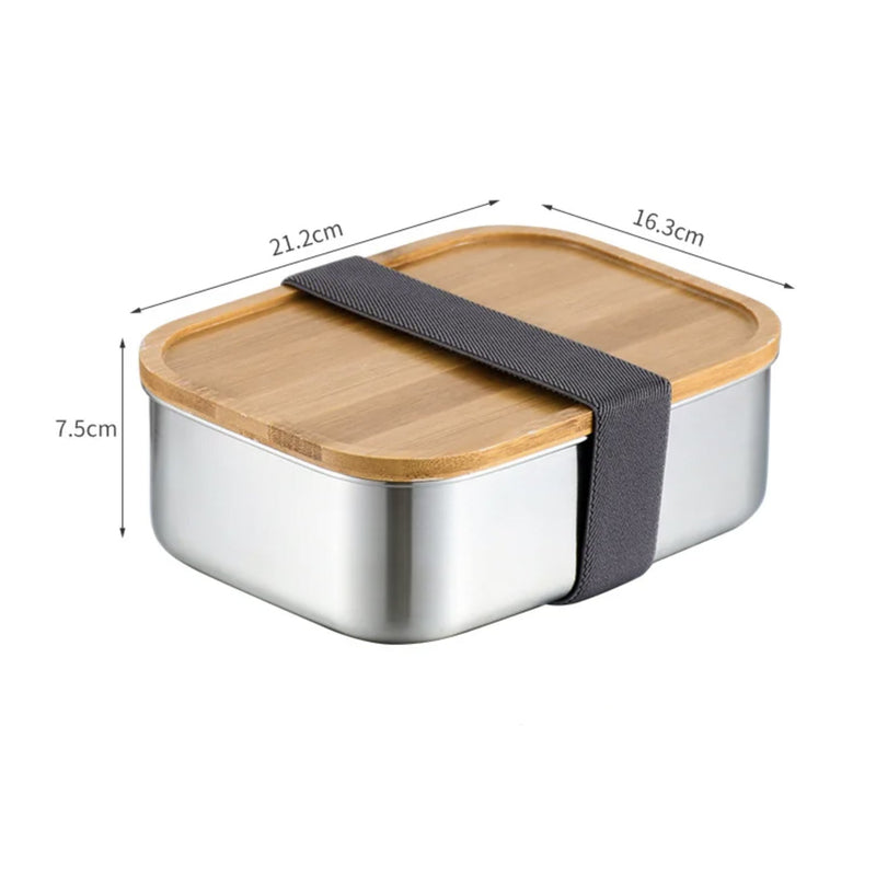 Stainless steel bento box