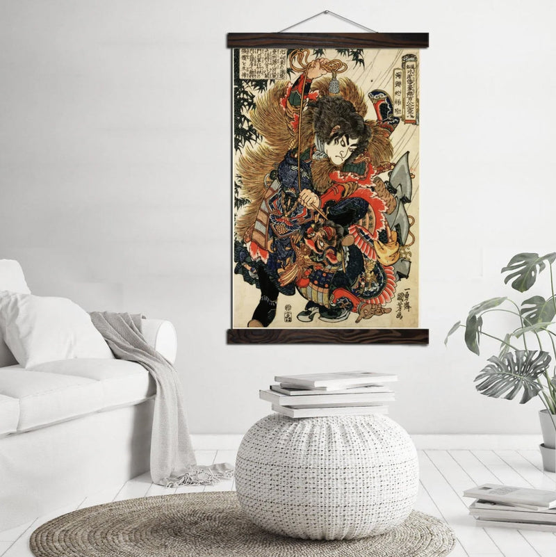 Japanese wall art ukiyo-e