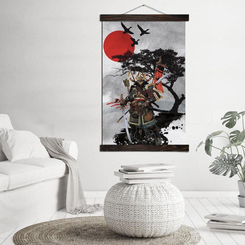 Traditional Samurai Japanese Painting