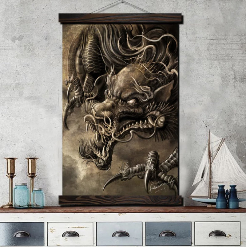 Table Japanese dragon