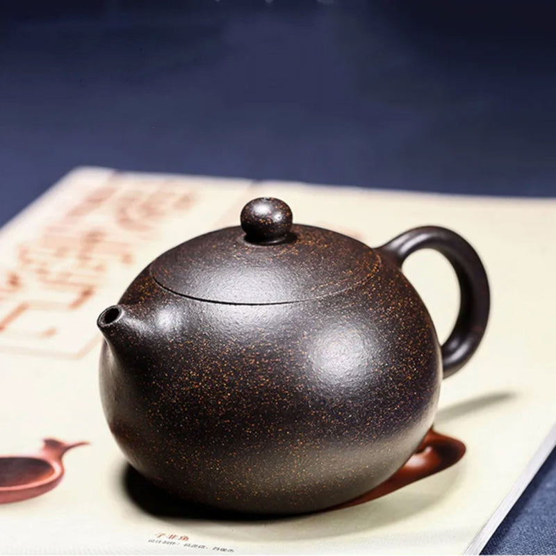 Japanese teapot round handmade