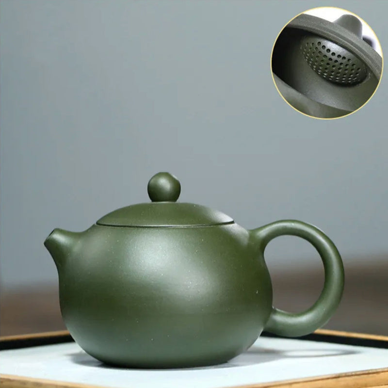 Japanese green teapot