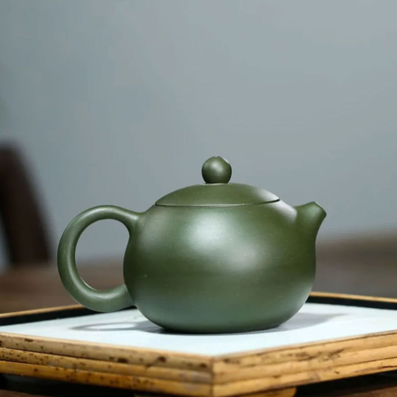 Japanese green teapot