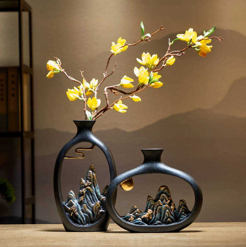 Japanese design vase