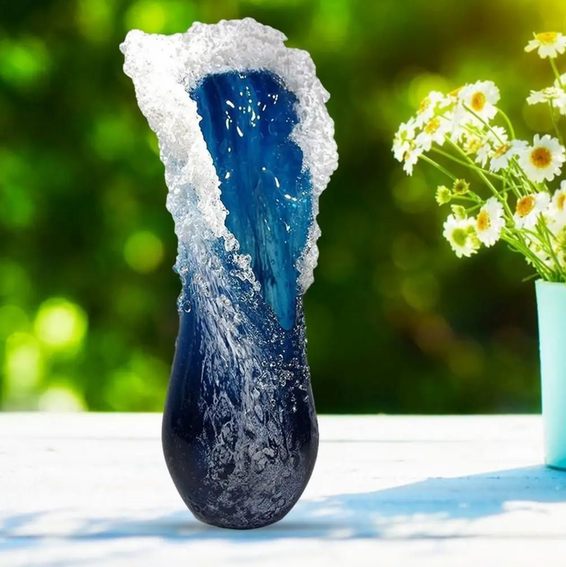 Wave Japanese vase