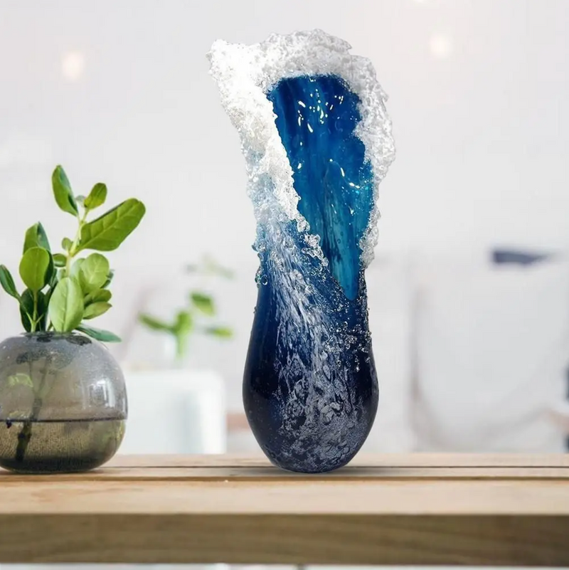 Wave Japanese vase