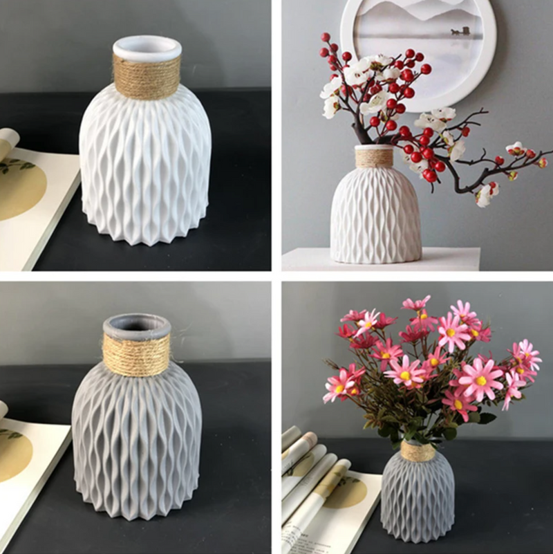 Japanese modern ceramic flower vase