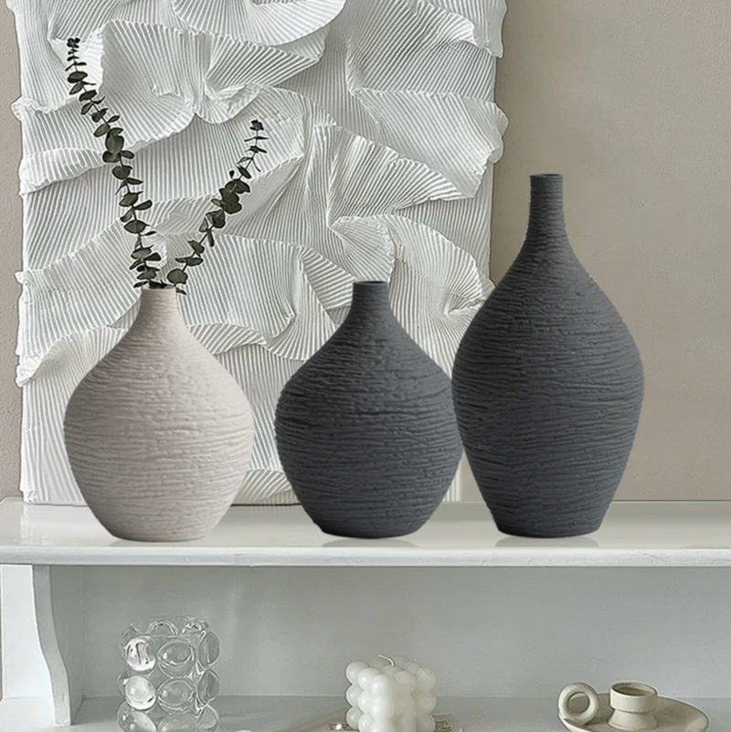 Japanese ceramic design vase