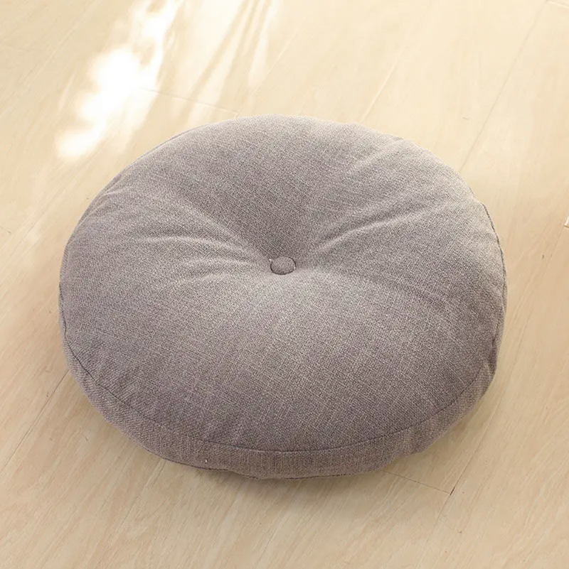 Japanese round monochrome Futon