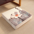 Japanese Futon with square flowers