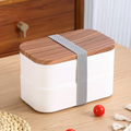 Japanese bento box with cutlery