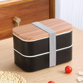 Japanese bento box with cutlery