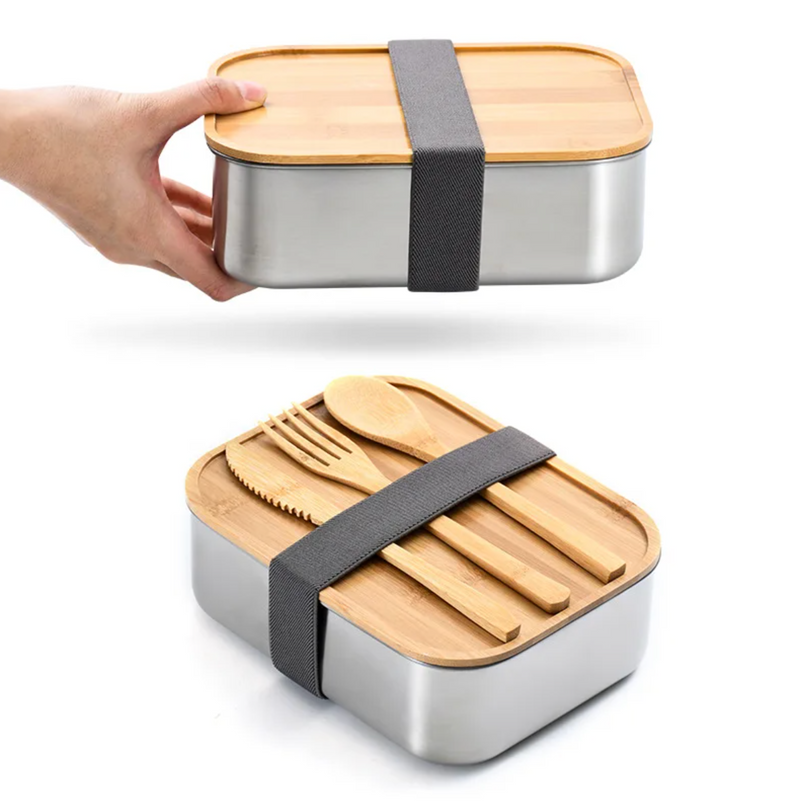 Stainless steel bento box