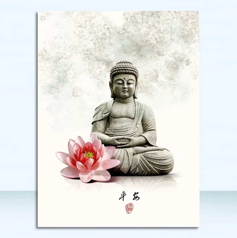 Japanese wall art Buddha Zen