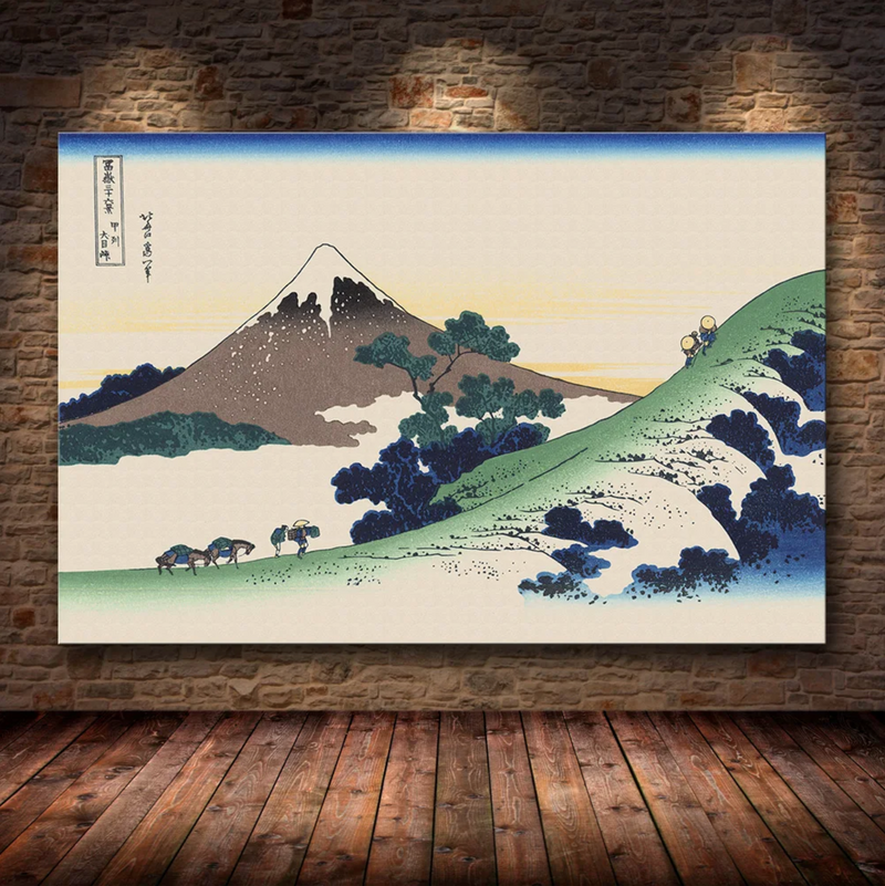 Japanese print Mount Fuji