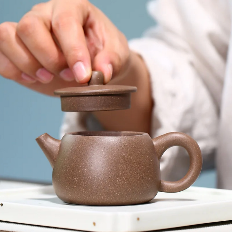 Small Japanese clay teapot