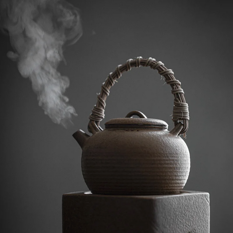 Japanese teapot retro style