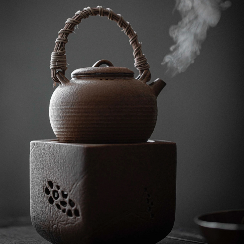 Japanese teapot retro style