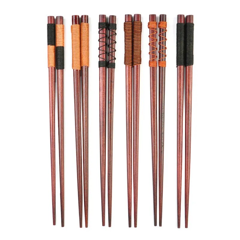 Handmade Japanese chopsticks (set of 6)