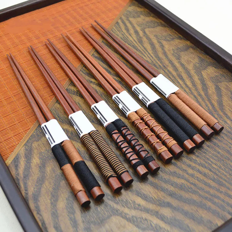 Handmade Japanese chopsticks (set of 6)