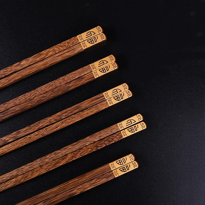 Set 5 Japanese wooden sticks