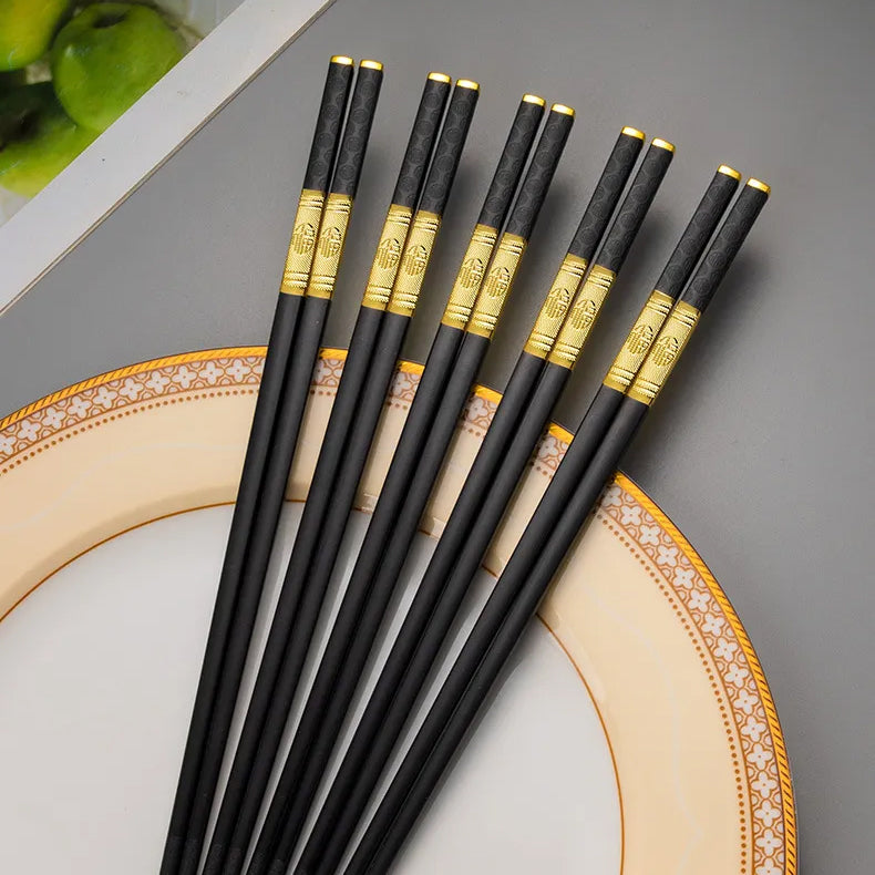 Traditional Japanese luxury chopsticks (set of 5)