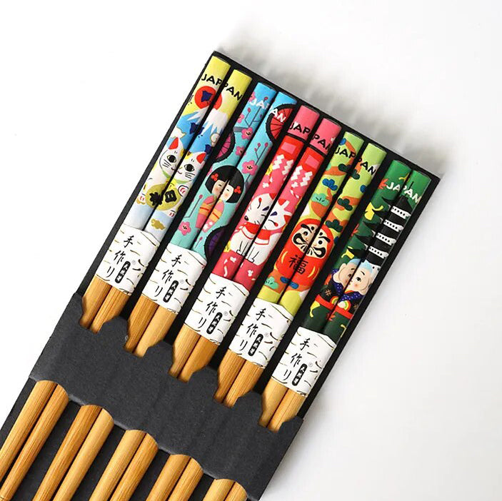 Original Japanese chopsticks (set of 5)