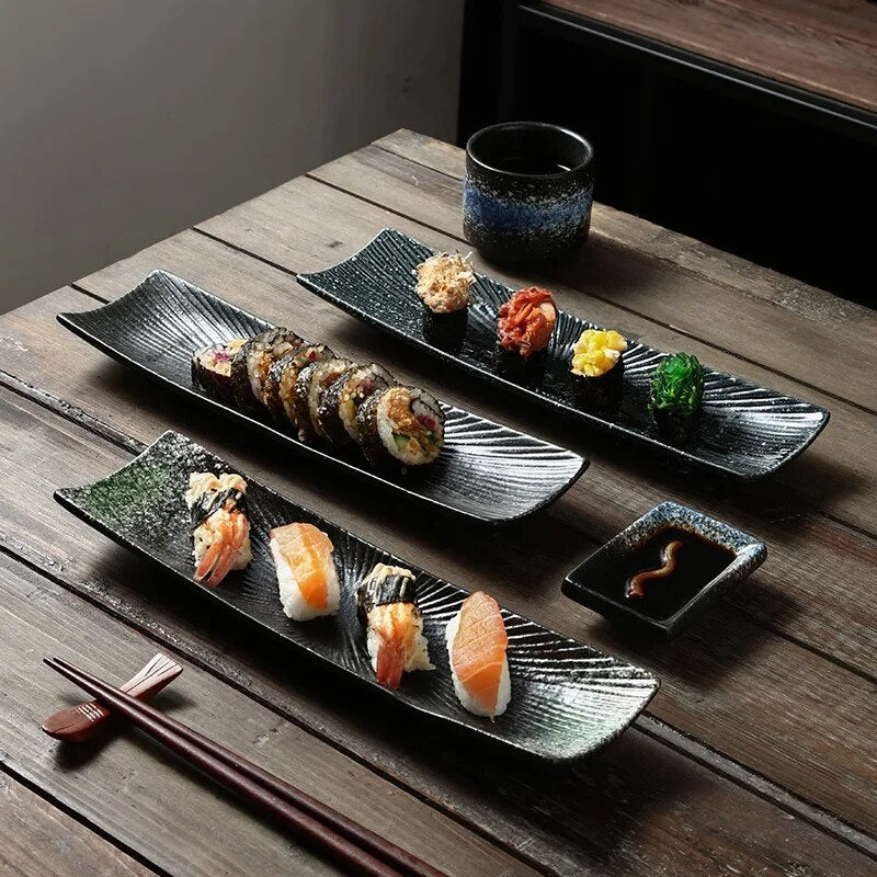 Japanese sushi plate