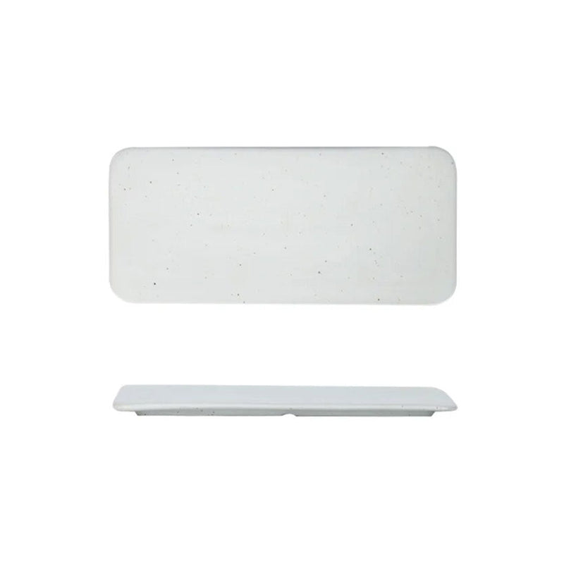 Japanese plate rectangular flat