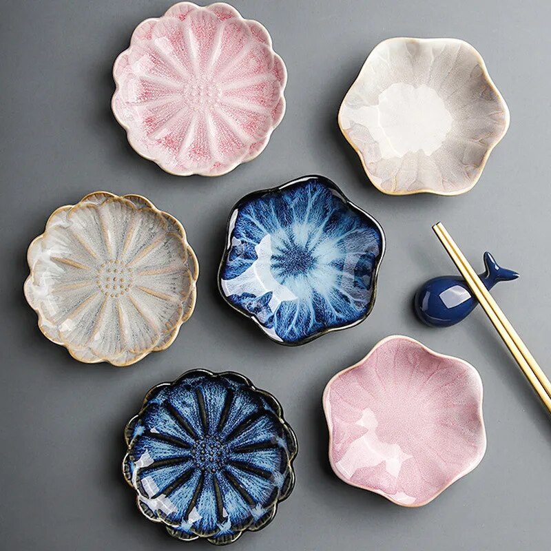 Japanese dessert design plate