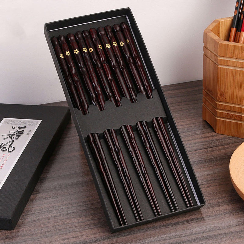 Handcrafted Japanese chopsticks (set of 5)