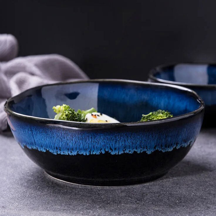 Japanese bowl blue