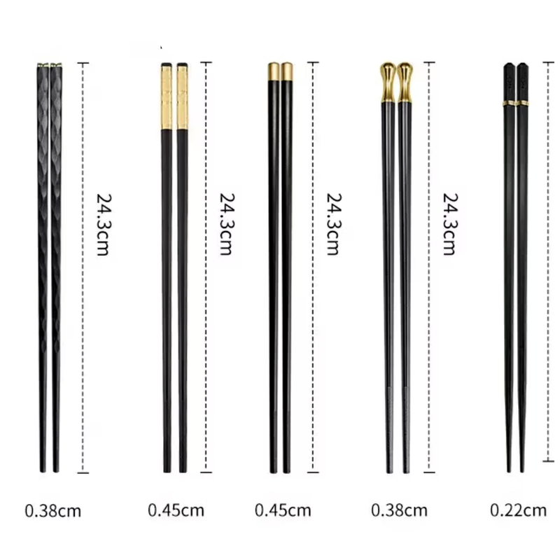 Luxury Japanese chopsticks (set of 5)