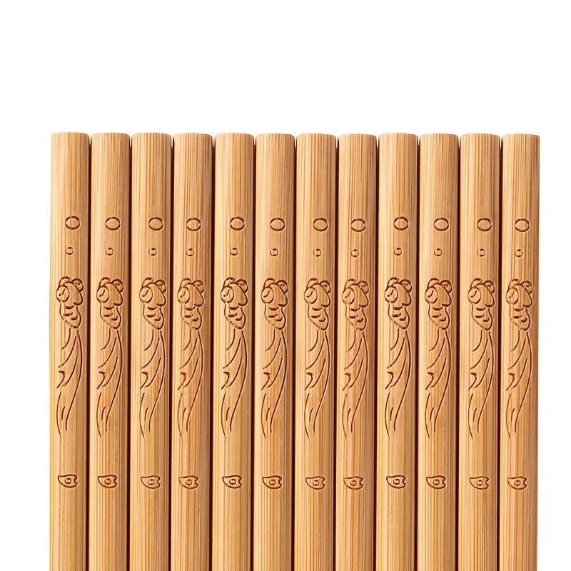 Japanese eco-friendly wooden chopsticks (set of 12)