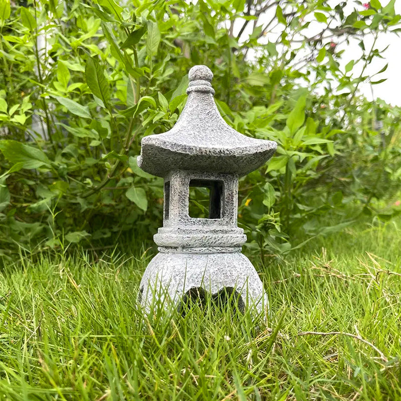 Japanese garden lantern zen