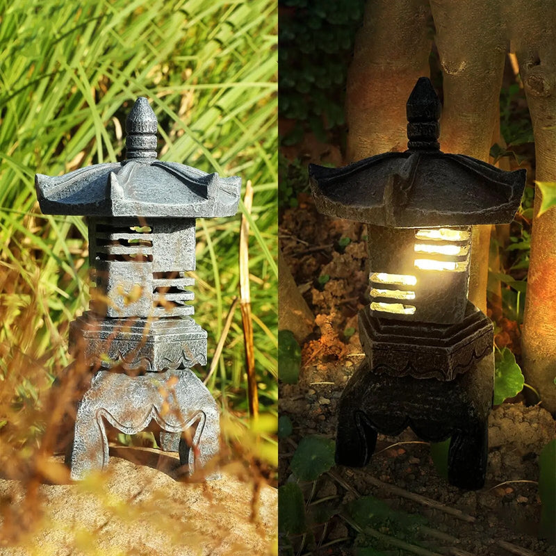 Solar Japanese Lantern