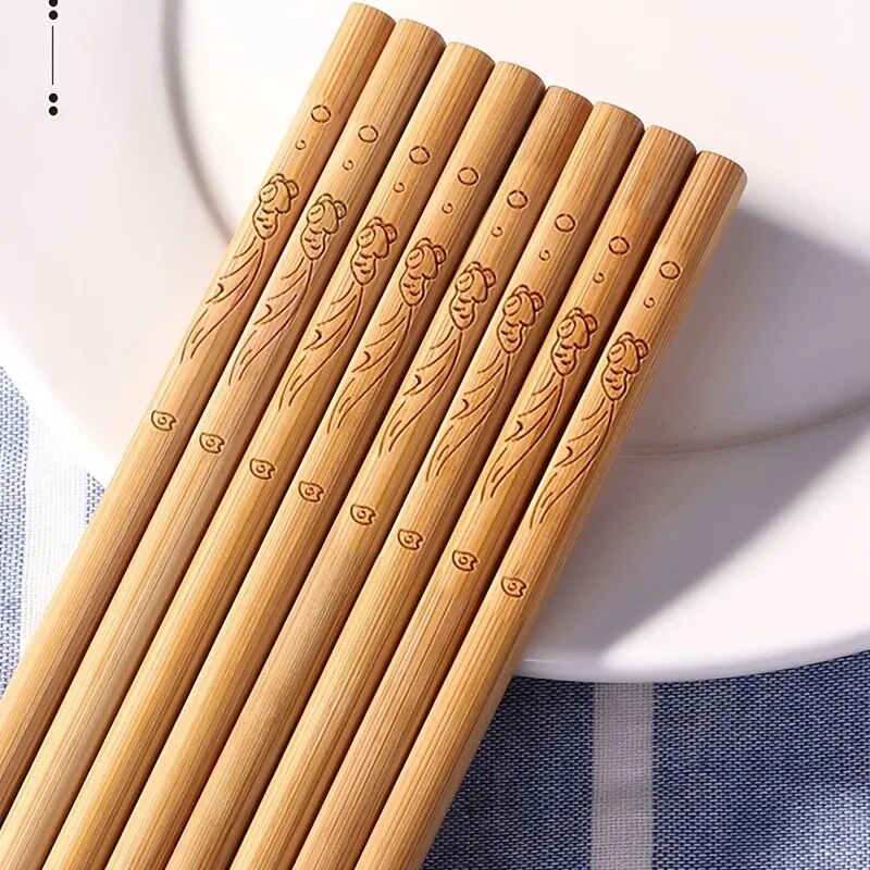 Japanese eco-friendly wooden chopsticks (set of 12)