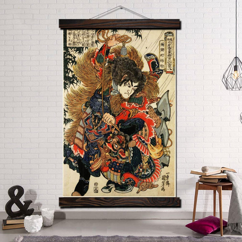 Japanese wall art ukiyo-e