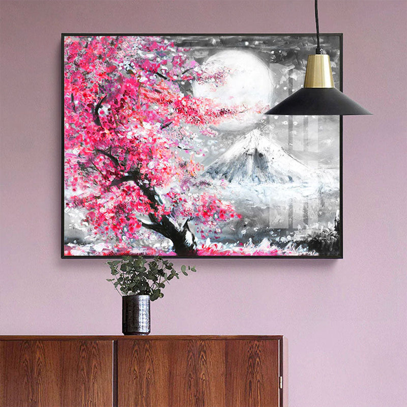 Japanese cherry wall art