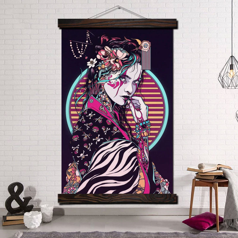 Modern Japanese painting geisha